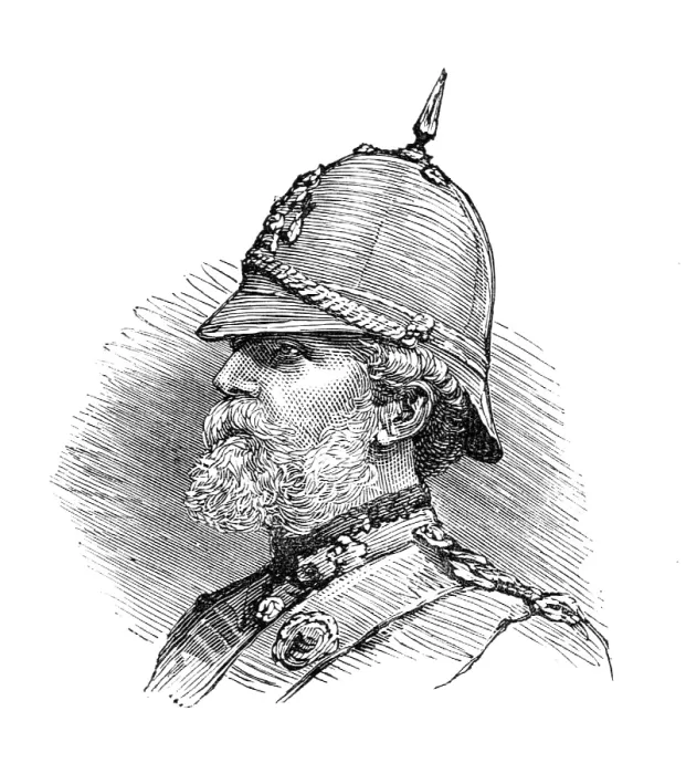 Framed Print : Review of Scottish Volunteers: Lieut.-Col. Sir G. H. Scott Douglas, Commanding Border Rifles, 1881. Creator: Unknown Framed Print : Review of Scottish Volunteers: Lieut.-Col. Sir G. H. Scott Douglas, Commanding Border Rifles, 1881. Creator: Unknown