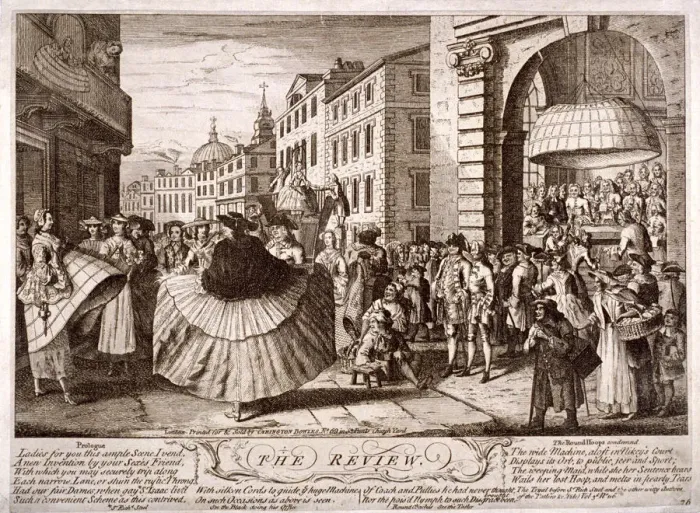 Framed Print : The review... Soho, London, 1750 Framed Print : The review... Soho, London, 1750