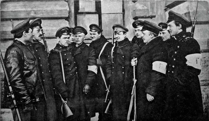 Framed Print : Revolutionary students after the February Revolution, Russia, 1917 Framed Print : Revolutionary students after the February Revolution, Russia, 1917