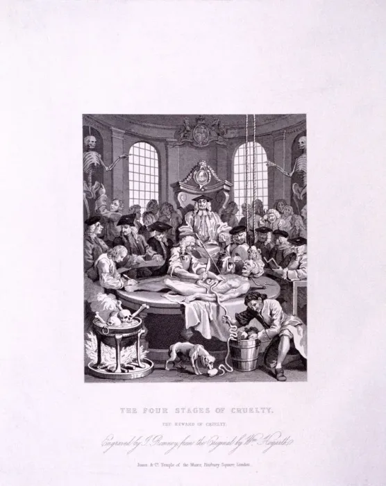 Framed Print : The Reward of Cruelty, plate IV from The Four Stages of Cruelty, 1833. Artist Framed Print : The Reward of Cruelty, plate IV from The Four Stages of Cruelty, 1833. Artist