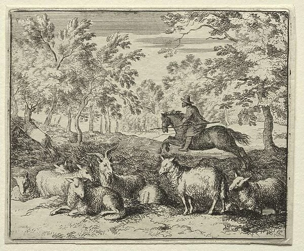 Reynard the Fox: The Chase of the Stag. Creator: Allart van Everdingen (Dutch, 1621-1675)