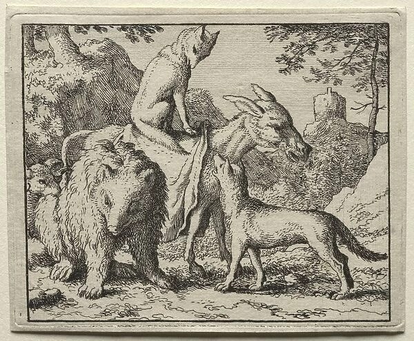 Reynard the Fox: Reynard and his Companions. Creator: Allart van Everdingen (Dutch, 1621-1675)