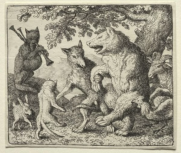 Reynard the Fox: The Wolf and the Bear Celebrate Their Freedom. Creator: Allart van Everdingen