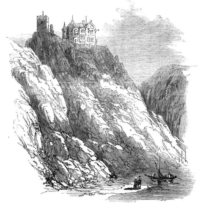 Framed Print : The Rhine: Rheinbeck, 1864. Creator: Unknown Framed Print : The Rhine: Rheinbeck, 1864. Creator: Unknown