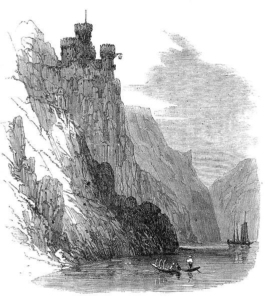 The Rhine: Rheinstein, 1864. Creator: Unknown