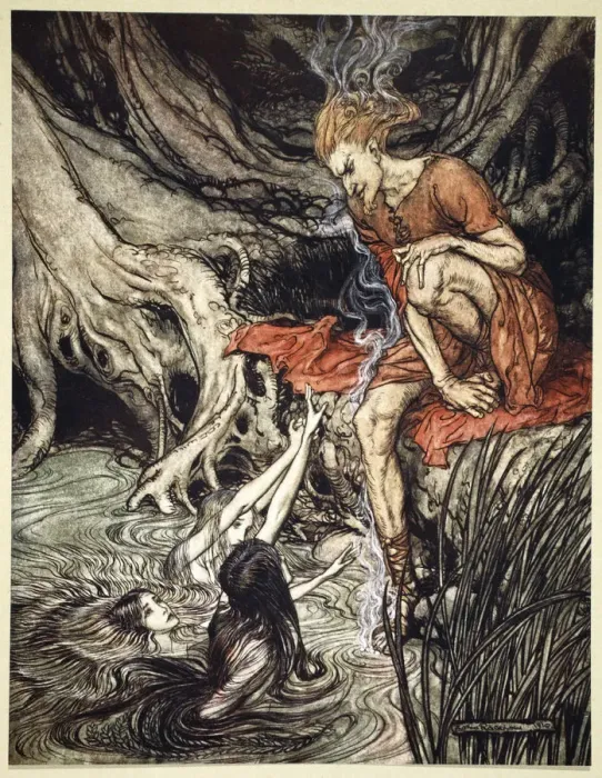 Framed Print : The Rhines pure gleaming children told me of their sorrow, 1910 Framed Print : The Rhines pure gleaming children told me of their sorrow, 1910