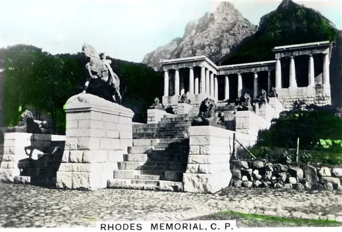 Framed Print : Rhodes Memorial, Devils Peak, Cape Town, c1920s. Artist: Cavenders Ltd Framed Print : Rhodes Memorial, Devils Peak, Cape Town, c1920s. Artist: Cavenders Ltd