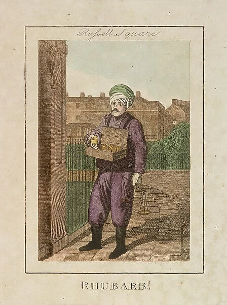 Rhubarb!, Cries of London, 1804
