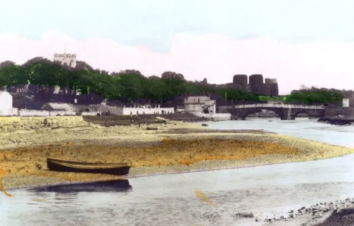 Framed Print : Rhuddlan Castle, near Rhyl, Denbighshire, 1926. Artist: Cavenders Ltd Framed Print : Rhuddlan Castle, near Rhyl, Denbighshire, 1926. Artist: Cavenders Ltd