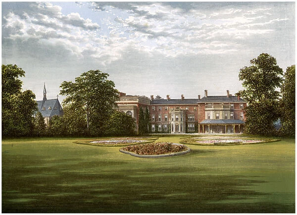 Rhydd Court, Worcestershire, home of Baronet Lechmere, c1880