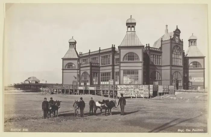 Framed Print : Rhyl, The Pavilion, 1860 / 94. Creator: Francis Bedford Framed Print : Rhyl, The Pavilion, 1860 / 94. Creator: Francis Bedford