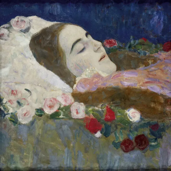 Framed Print : Ria Munk on her Deathbed, 1912. Artist: Klimt, Gustav (1862-1918) Framed Print : Ria Munk on her Deathbed, 1912. Artist: Klimt, Gustav (1862-1918)