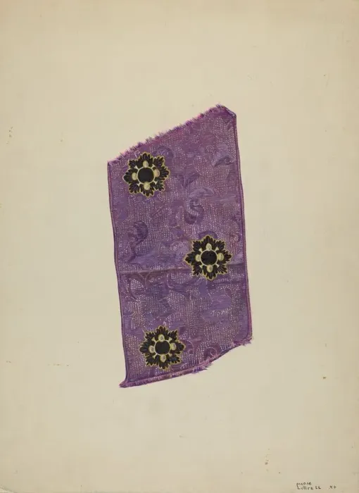 Framed Print : Ribbon, 1940. Creator: Marie Lutrell Framed Print : Ribbon, 1940. Creator: Marie Lutrell