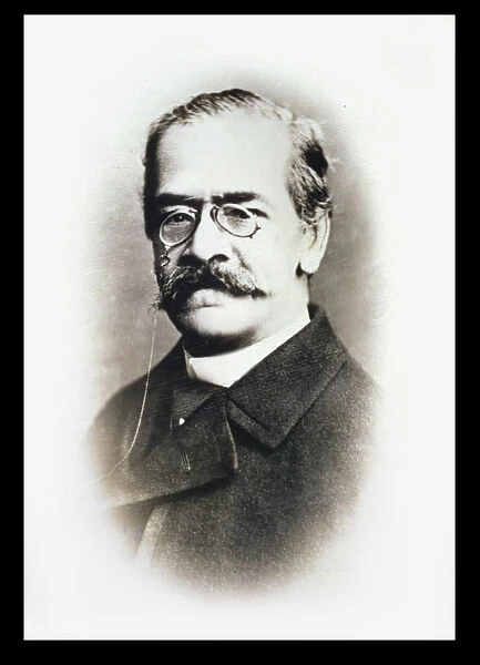 Ricardo Palma (1833-1919), Peruvian writer, photography, 1896