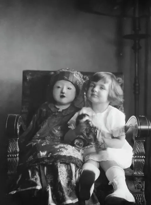 Framed Print : Rice, Isaac, Mrs. grandaughter of, portrait photograph, 1920 July 26. Creator: Arnold Genthe Framed Print : Rice, Isaac, Mrs. grandaughter of, portrait photograph, 1920 July 26. Creator: Arnold Genthe