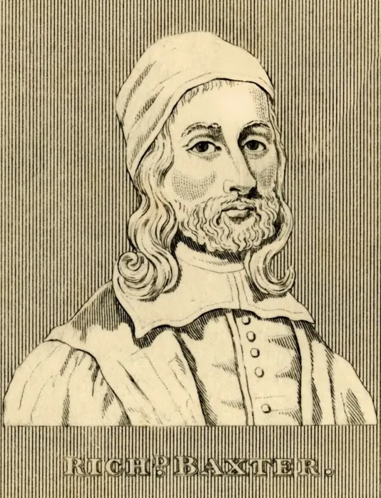 Framed Print : Richard Baxter, (1615-1691), 1830. Creator: Unknown Framed Print : Richard Baxter, (1615-1691), 1830. Creator: Unknown