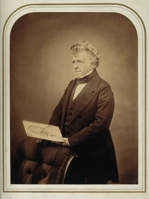 Framed Print : Richard Bright, c1850s. Creator: Maull & Polyblank Framed Print : Richard Bright, c1850s. Creator: Maull & Polyblank