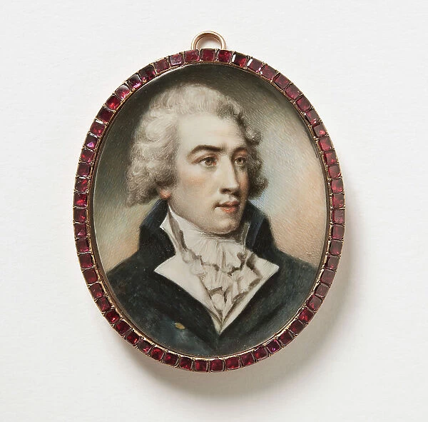 Richard Brinsley Sheridan (1751-1816), politician, playwright, c1800s. Creator: John Cox Dillman Engleheart