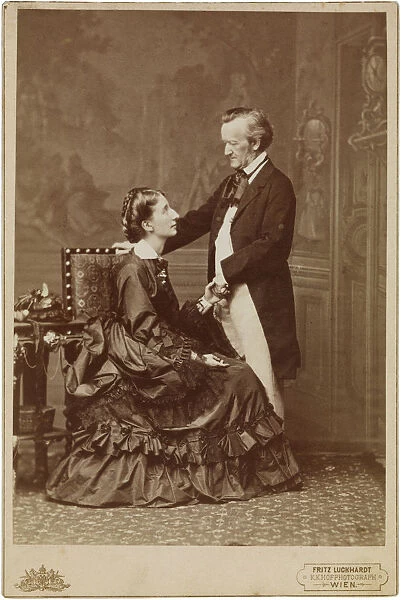 Richard and Cosima Wagner, 9 May 1872, Vienna, 1872