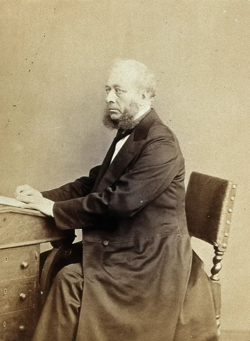 Framed Print : Richard Griffin, 1868. Creator: Ernest Edwards Framed Print : Richard Griffin, 1868. Creator: Ernest Edwards