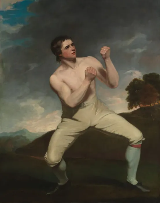 Framed Print : Richard Humphreys, the Boxer. Creator: John Hoppner Framed Print : Richard Humphreys, the Boxer. Creator: John Hoppner