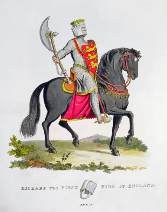 Framed Print : Richard I, King of England, 1194 (1824) Framed Print : Richard I, King of England, 1194 (1824)