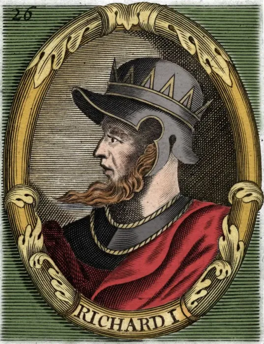 Framed Print : Richard I, King of England Framed Print : Richard I, King of England