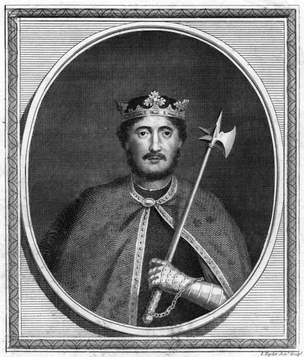 Framed Print : Richard I King of England, (1788). Artist: I Taylor Framed Print : Richard I King of England, (1788). Artist: I Taylor