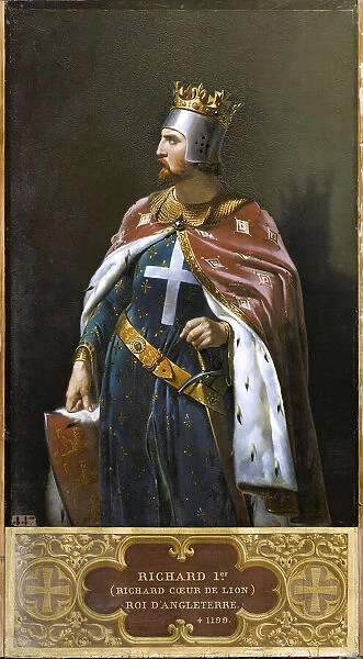 Richard I the Lionheart, 1841. Creator: Blondel, Merry-Joseph (1781-1853)