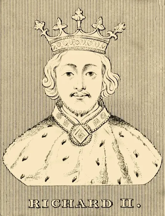 Framed Print : Richard II, (1367-1400), 1830. Creator: Unknown Framed Print : Richard II, (1367-1400), 1830. Creator: Unknown