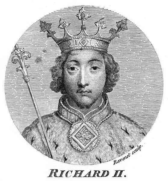 Richard II, King of England. Artist: Ravenet