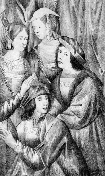 Framed Print : Richard III and Edward IV Framed Print : Richard III and Edward IV