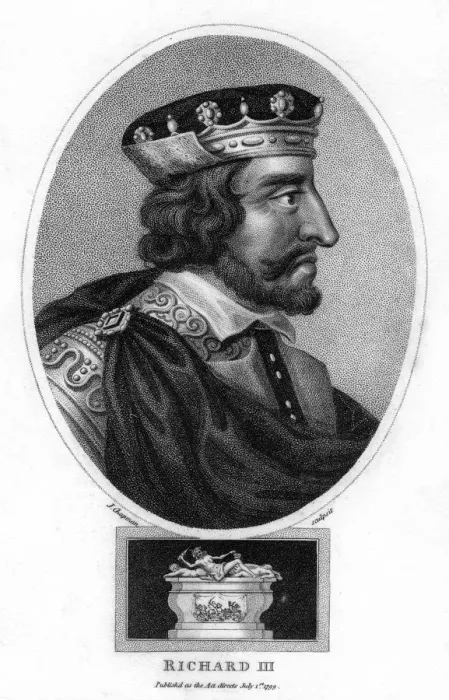 Framed Print : Richard III of England, (1799). Artist: J Chapman Framed Print : Richard III of England, (1799). Artist: J Chapman