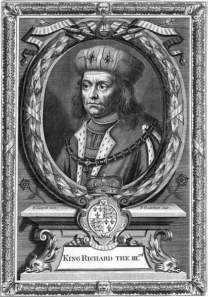 Richard III of England, (17th century). Artist: P Vanderbanck