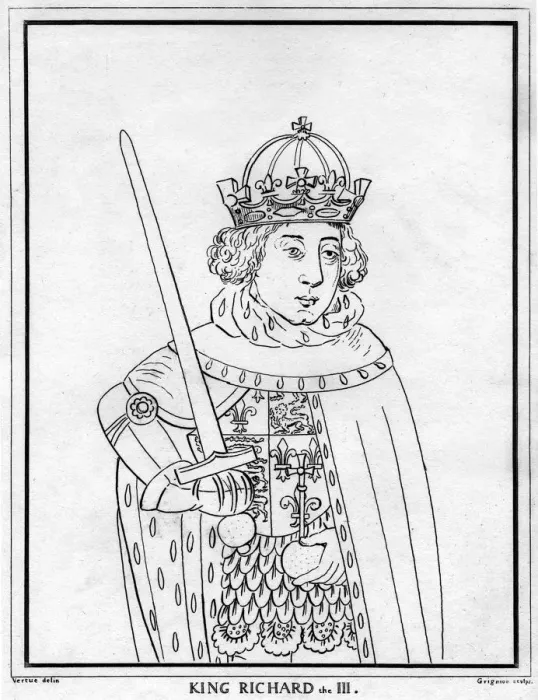 Framed Print : Richard III of England, (18th century). Artist: Reynolds Grignion Framed Print : Richard III of England, (18th century). Artist: Reynolds Grignion