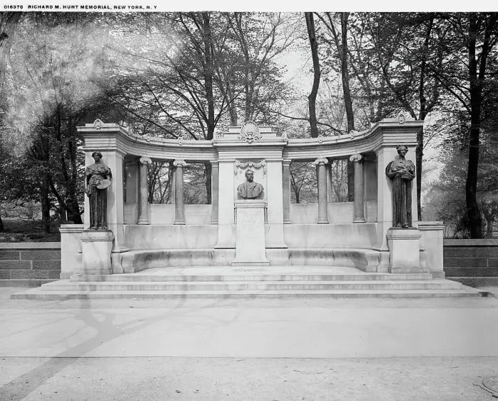 Framed Print : Richard M. Hunt Memorial, New York, N.Y. between 1900 and 1906. Creator: Unknown