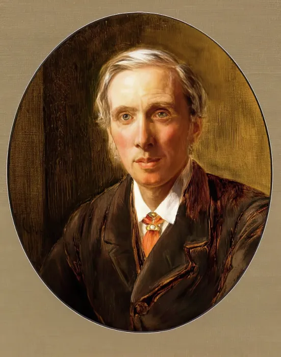 Framed Print : Richard Norman Shaw, RA, 1886. Creator: John Callcott Horsley Framed Print : Richard Norman Shaw, RA, 1886. Creator: John Callcott Horsley