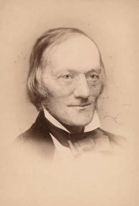 Framed Print : Richard Owen, 1860s. Creator: John & Charles Watkins Framed Print : Richard Owen, 1860s. Creator: John & Charles Watkins