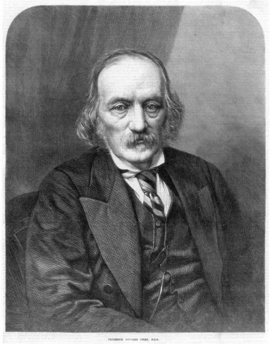 Framed Print : Richard Owen, English anatomist and paleontologist, 1872 Framed Print : Richard Owen, English anatomist and paleontologist, 1872