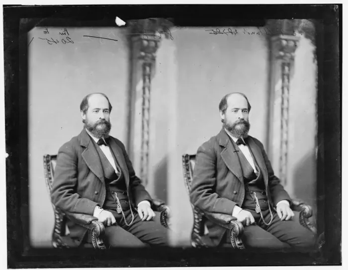 Framed Print : Richard P. Bland of Missouri, 1865-1880. Creator: Unknown Framed Print : Richard P. Bland of Missouri, 1865-1880. Creator: Unknown