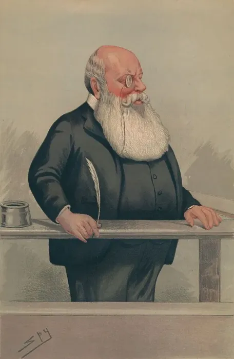 Framed Print : Richard Pigott, 1889. Artist: Sir Leslie Matthew Ward Framed Print : Richard Pigott, 1889. Artist: Sir Leslie Matthew Ward