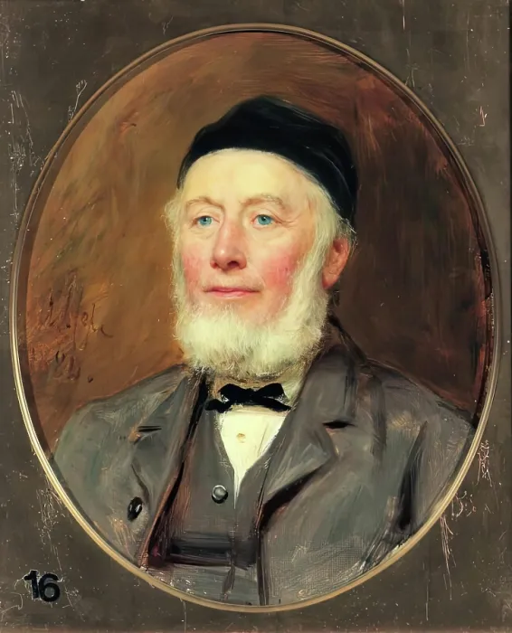 Framed Print : Richard Redgrave, CB RA, 1884. Creator: Arthur Stockdale Cope Framed Print : Richard Redgrave, CB RA, 1884. Creator: Arthur Stockdale Cope