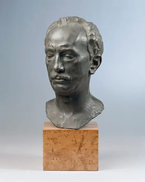 Framed Print : Richard Strauss, 1910. Creator: Hugo Lederer Framed Print : Richard Strauss, 1910. Creator: Hugo Lederer