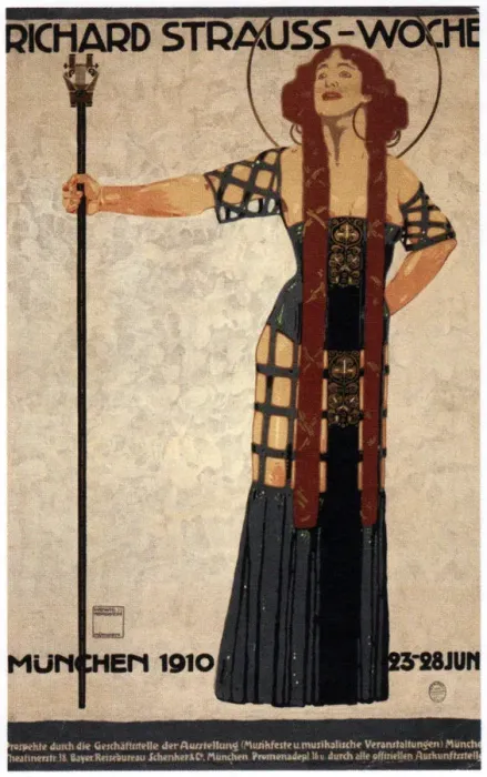 Framed Print : Richard Strauss Week, 1910. Artist: Hohlwein, Ludwig (1874-1949) Framed Print : Richard Strauss Week, 1910. Artist: Hohlwein, Ludwig (1874-1949)