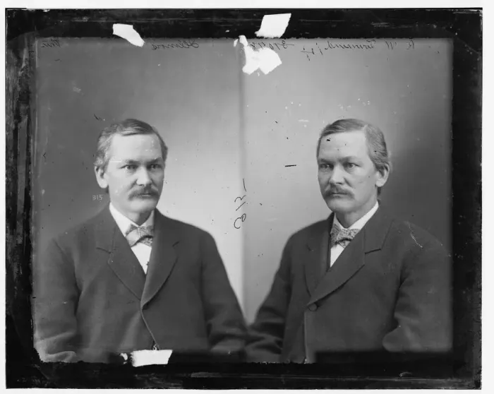 Framed Print : Richard W. Townshend of Illinois, 1865-1880. Creator: Unknown Framed Print : Richard W. Townshend of Illinois, 1865-1880. Creator: Unknown