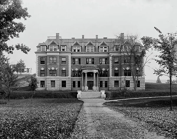 Richardson Hall, Dartmouth College, ca 1900. Creator: Unknown
