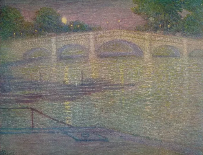 Framed Print : Richmond Bridge, Surrey, 1932, (c1932). Artist: Frederick Francis Foottet Framed Print : Richmond Bridge, Surrey, 1932, (c1932). Artist: Frederick Francis Foottet