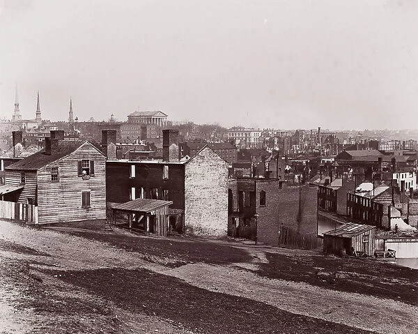 Richmond after the Evacuation, 1865. Creator: Alexander Gardner