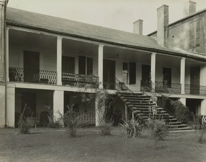 Framed Print : Richmond, Natchez, Adams County, Mississippi, 1938. Creator: Frances Benjamin Johnston Framed Print : Richmond, Natchez, Adams County, Mississippi, 1938. Creator: Frances Benjamin Johnston