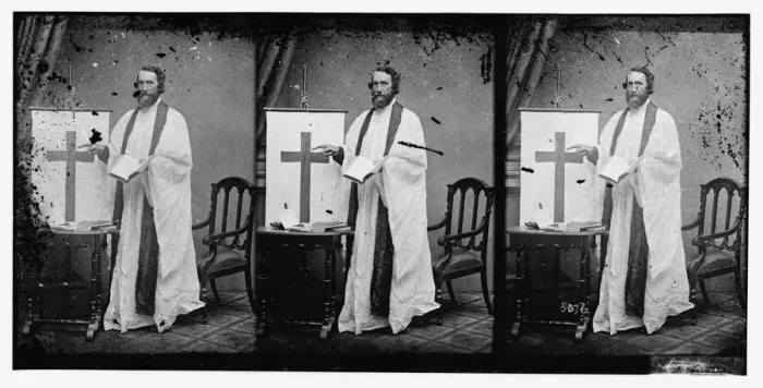 Framed Print : Richmond, Rev. J. C. ca. 1860-1865. Creator: Unknown Framed Print : Richmond, Rev. J. C. ca. 1860-1865. Creator: Unknown